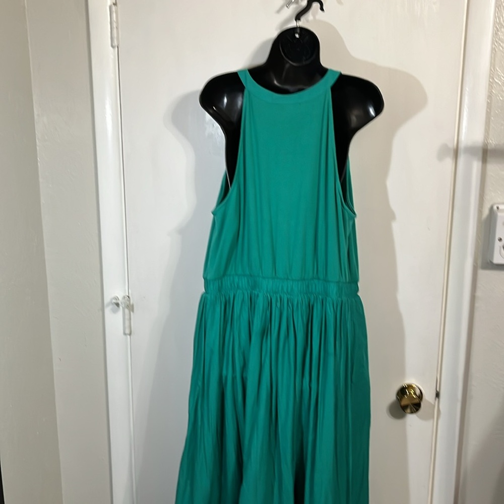 Lane Bryant maxi dress green size 18 - Picture 5 of 7